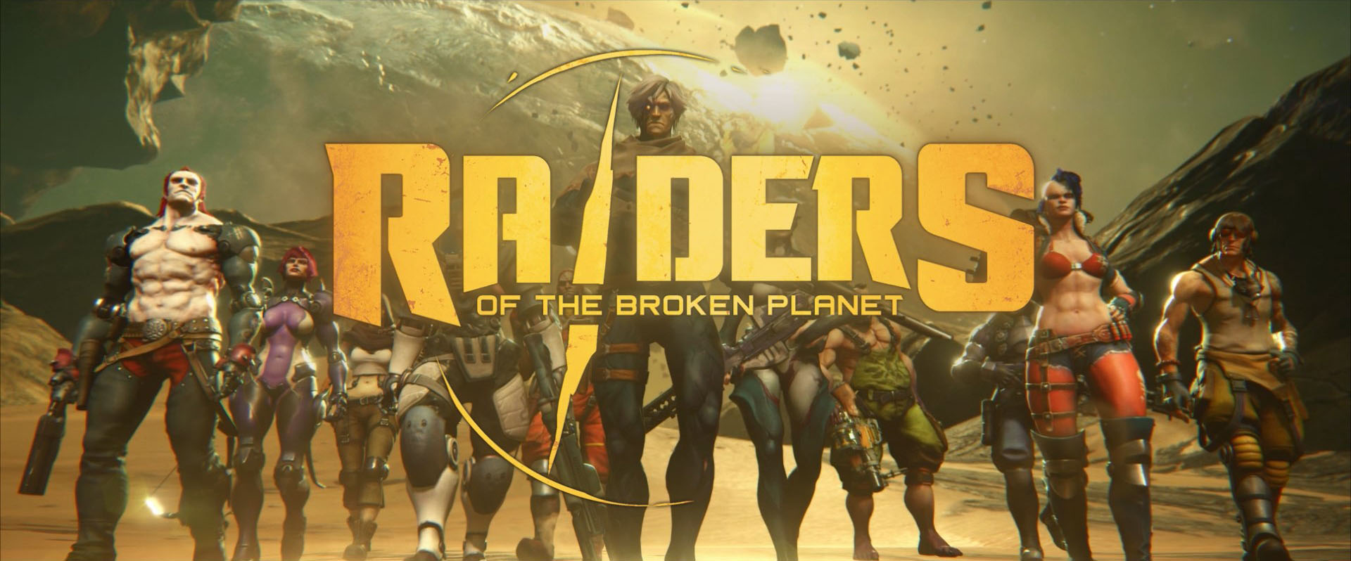 Raiders Of The Broken Planet Preview Title Team Image