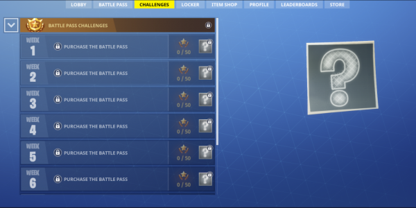 Fortnite Season 3 Weekly Challenges Display Image